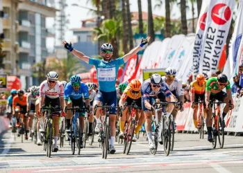 56. Cumhurbaşkanlığı Türkiye Bisiklet Turu’nun Beyşehir-Alanya etabını Mark Cavendish kazandı