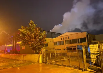 Bursa’da tekstil fabrikasında yangın!