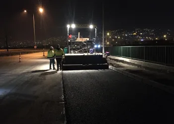 Bursa Acemler’de ilave şerit mesaisi