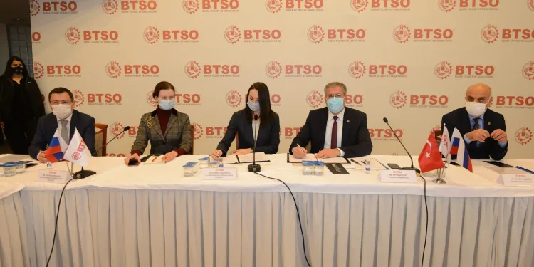 BTSO ve Rusya arasına iyi niyet protokolü