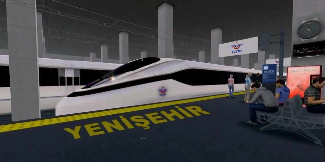 Yenişehir hızlı treni saatte 200 kilometre hıza çıkacak