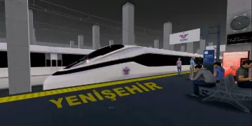 Yenişehir hızlı treni saatte 200 kilometre hıza çıkacak