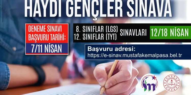 Bursa Mustafakemalpaşa Belediyesi’nden öğrencilere online sınav desteği