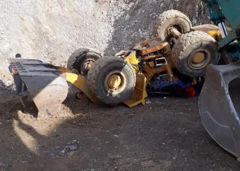 Bursa’da iş makinesinin altında kalarak can verdi