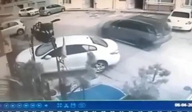 Bursa’da aracıyla, uyuyan köpeğin üzerinden geçti
