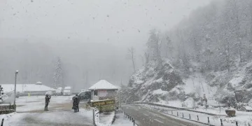 Bursa’nın ilçelerine Nisan ayında kar sürprizi