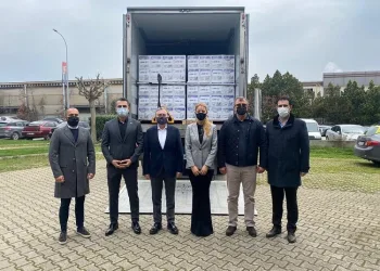 Yardım kolileri DOSAB’dan yola çıktı