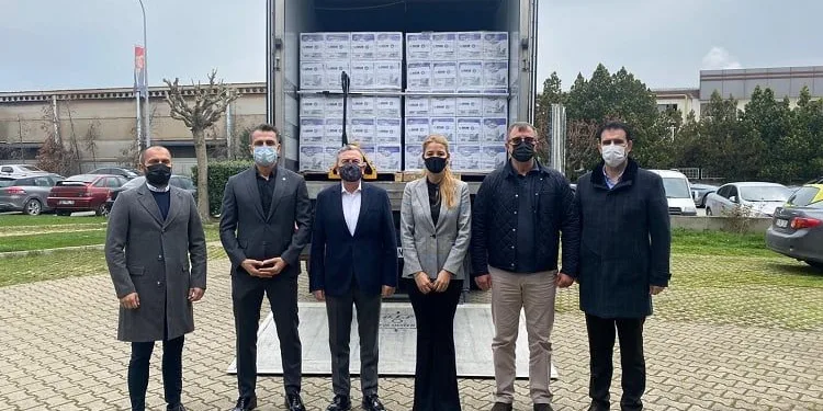 Yardım kolileri DOSAB’dan yola çıktı