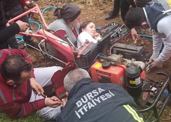 Bursa’da genç kızı kurtarmak için zamanla yarıştılar
