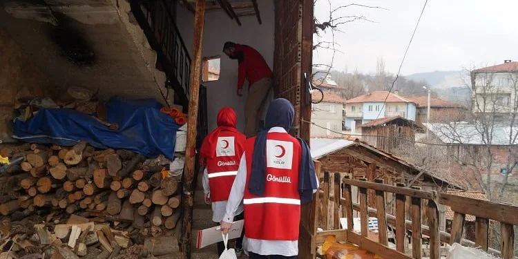 Türk Kızılay Bursa’dan Keles’e yardım eli