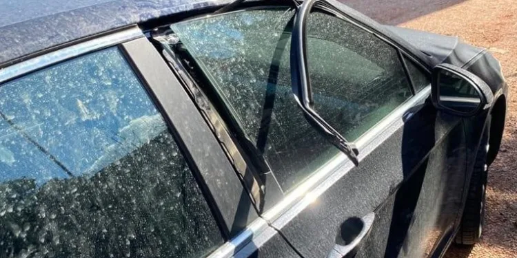 Bursa’da ilçe başkanının otomobiline çirkin saldırı