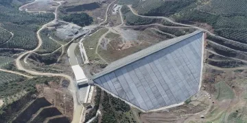 Büyükkumla Barajında çalışmalarda sona gelindi