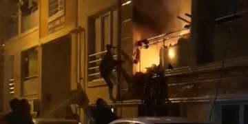 Bursa’da yangın! İlk müdahaleyi mahalleli yaptı