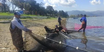İznik Gölü’nden 20 yıl sonra ilk kez