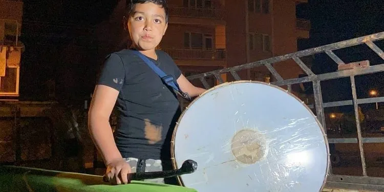 Bursa’nın en küçük davulcusu