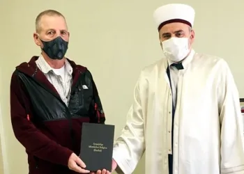 Bursa’da yaşayan Alman Hans müslüman oldu