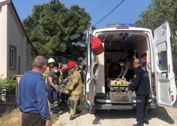 Bursa’da traktör kazasında ağır yaralandı