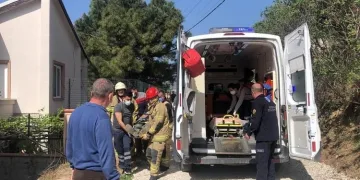Bursa’da traktör kazasında ağır yaralandı