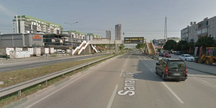 Mudanya yolunda trafik düzenlemesi! Üst geçit sökülecek