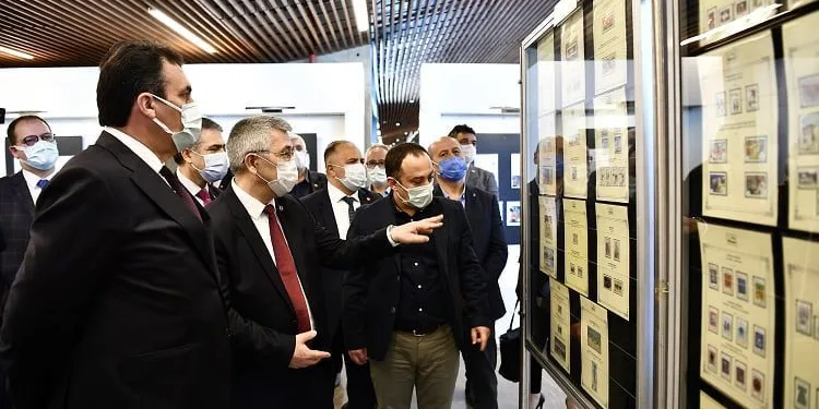 158 yıllık pul tarihi bu sergide