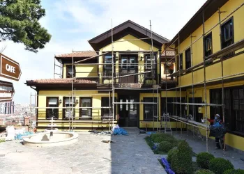 Sümbüllü Bahçe Konağı yenileniyor