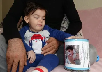 SMA hastası Ali Osman’ın yardım kumbarası çalındı