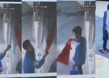 Bursa’da Türk bayrağına basmıştı, hastaneye yatırıldı