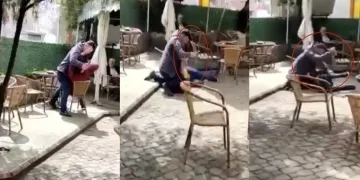 Bursa’da korkunç anlar! Eşine mesaj atan adamı bıçakladı