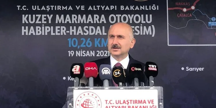 Ulaştırma Bakanı’ndan Kanal İstanbul açıklaması
