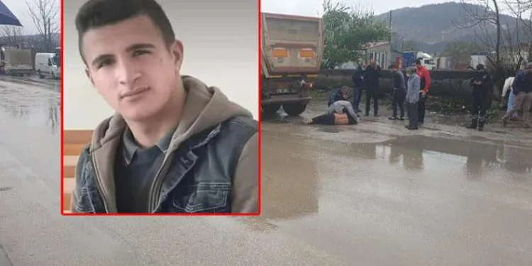 Bursa’da 16 yaşındaki kurye kazada feci şekilde can verdi
