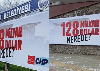 Bursa Mudanya’da CHP’nin reklam afişleri Savcılık emriyle söküldü