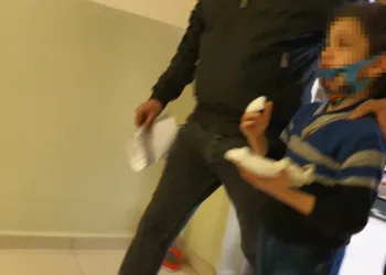 Bursa’da spor aletlerine sıkışan parmağı koptu