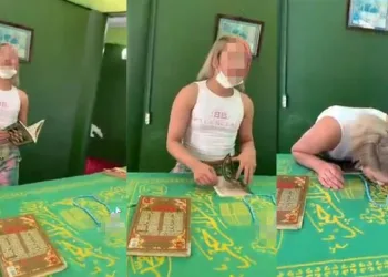 Türbede çekilen videoya gözaltı