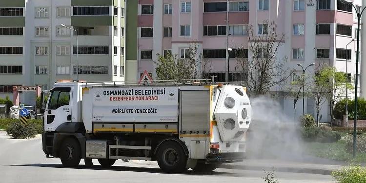 Osmangazi’de 771 bin 601 noktada virüs temizliği