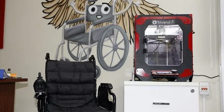 Engelli Araçlarının Parçaları 3d Yazıcıyla Üretiliyor