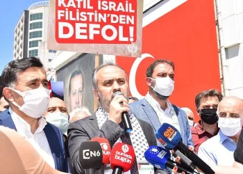 Bursa’da Kudüs’e destek yürüyüşü