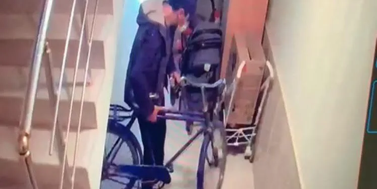 Bursa’da bisiklet hırsızı kameraya yakalandı
