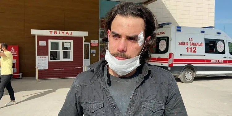 Maaşını isteyen işçiyi patron ve arkadaşları darp etti