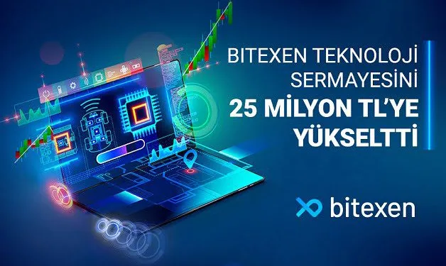 Bitexen sermayesini 25 milyon liraya yükseltti
