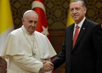 Cumhurbaşkanı Erdoğan Papa ile Filistin’i görüştü