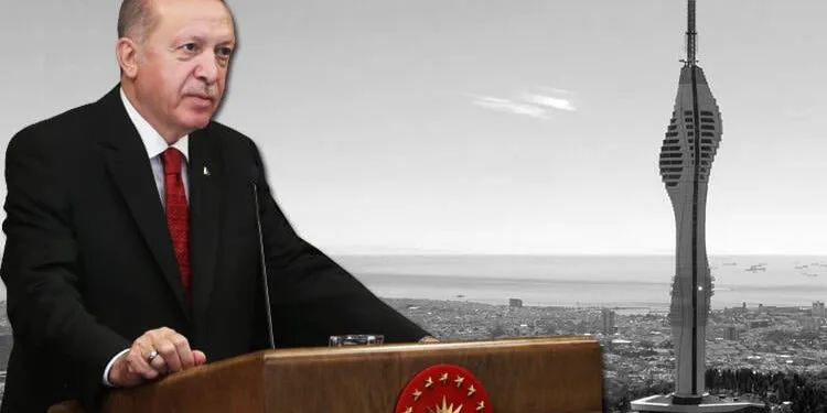 Çamlıca Kulesi açıldı! Kanal İstanbul için tarih verdi