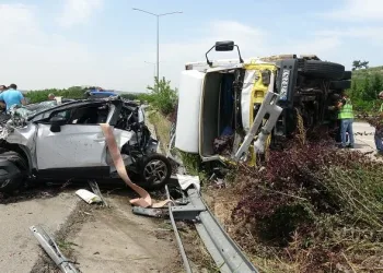 Bursa’da feci kaza! Geri manevra yapan sürücü öldü