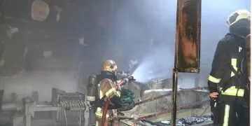 Bursa’da kimyasal ürünlerin bulunduğu depoda yangın