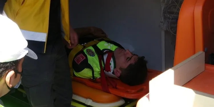 Bursa’da 19 Mayıs kortejinde kaza: 2 polis yaralandı