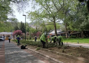 Bursa yeşillendirme çalışmasıyla yaza hazırlanıyor