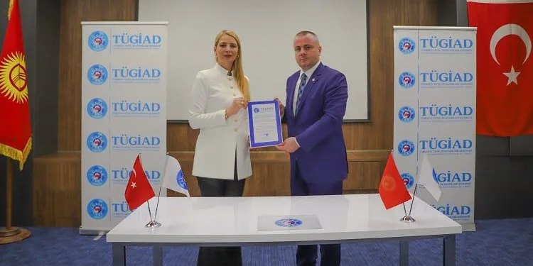 TÜGİAD Kırgızistan’da temsilcilik açtı