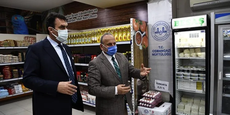 Hayır Market’in ekmekleri Osmangazi’den