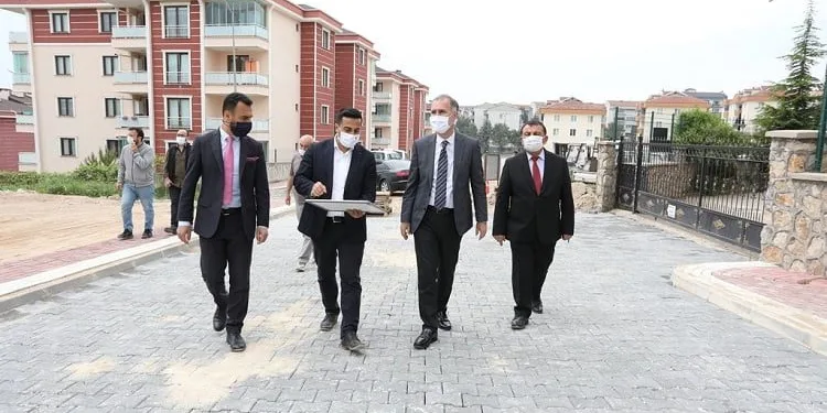 İnegöl Yeni Mahalle sokakları sil baştan yenileniyor