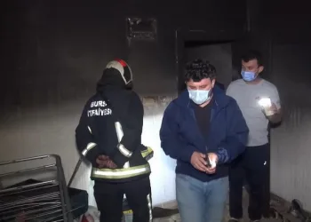 Bursa’da iftarda taşındığı evi sahurda küle döndü
