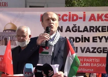 Bursa Yeniden Refah Partisi’nden ‘Mescid-i Aksa’ açıklaması